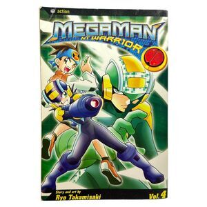 MegaMan NT Warrior Manga Vol 4 English 1st Print Viz Action Adventure Classic